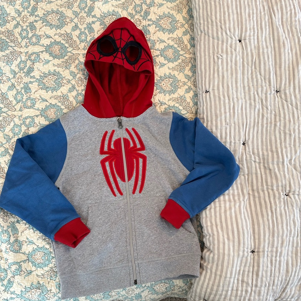 Hanna Andersson Spider-Man hoodie. 6-7